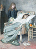 Convalescente - Jenny Nyström — vista dell’opera