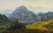 Vista di Giesbach sul lago di Brienz con Interlaken e le montagne del Giura - Jens Peter Müller — vista dell’opera