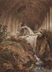 Cascade sous une voûte en pierre - Jens Petersen Lund — vista dell’opera