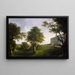 Un paesaggio con Curragh Chase, contea di Limerick - Jeremiah Hodges Mulcahy — quadro incorniciato alla parete
