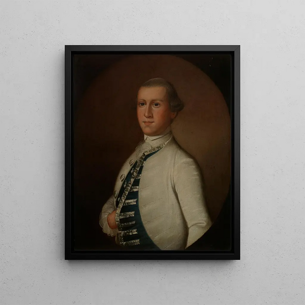 Capitaine William Richardson - Jeremiah Theus — quadro incorniciato alla parete