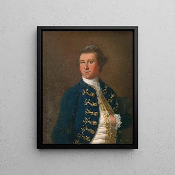 John Dart - Jeremiah Theus — quadro incorniciato alla parete