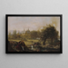 Fiori d'estate - Jerome B. Thompson — quadro incorniciato alla parete