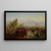 Caccia all'anatra - Jerome Thompson — quadro incorniciato alla parete