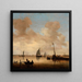 Lago tranquillo - Jeronymus van Diest — quadro incorniciato alla parete