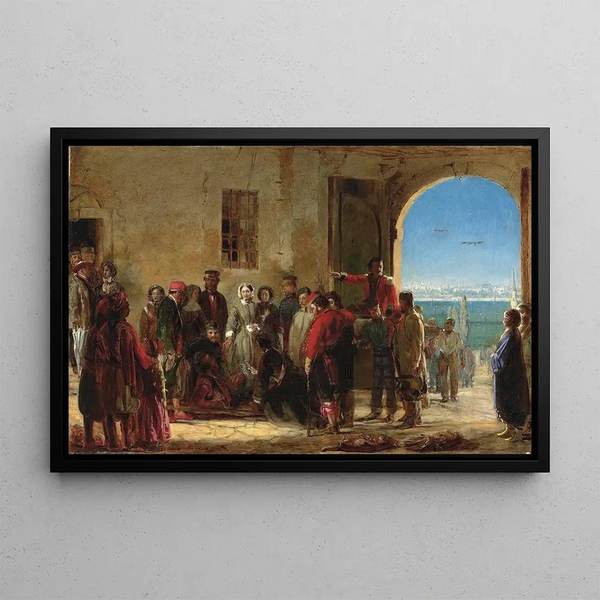 Jerry Barrett - The Mission Of Mercy Florence Nightingale Receiving The Wounded At Scutari.webp
