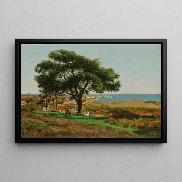 Jervis McEntee - Near Kennebunkport Maine.webp