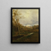 Novembre - Jervis McEntee — quadro incorniciato alla parete