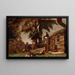 Vecchia casa a Long Island - Jervis McEntee — quadro incorniciato alla parete