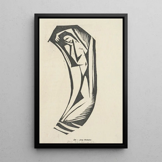 Jerzy Hulewicz - Nude V Nude in the shape of the reversed letter C.webp