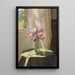 Rhododendrons près d'une fenêtre - Jessica Hayllar — quadro incorniciato alla parete