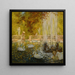 Jet d'eau nell'ombra - Gaston La Touche — quadro incorniciato alla parete