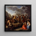 Jethro consiglia Mosè - Jan van Bronchorst — quadro incorniciato alla parete