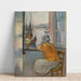 Riproduzione del dipinto Giovane Donna davanti alla Finestra Aperta all'Île d'Yeu - Henri Lebasque