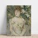 Giovane donna in abito da ballo - Berthe Morisot — presentazione a parete dell’opera