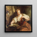 Giovane donna a una fontana - François Lemoyne — quadro incorniciato alla parete
