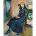 Riproduzione del dipinto Giovane donna seduta - Edvard Munch