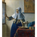 Riproduzione del dipinto Giovane donna con una brocca d'acqua - Johannes Vermeer