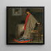 Giovane donna in kimono - Alfred Henry Maurer — quadro incorniciato alla parete