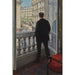 Riproduzione del dipinto Giovane uomo alla sua finestra - Gustave Caillebotte