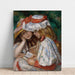 Riproduzione del dipinto Giovani ragazze che leggono - Pierre-Auguste Renoir
