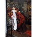 Riproduzione del dipinto Giovani donne che guardano oggetti giapponesi - James Tissot