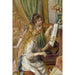 Riproduzione del dipinto Giovani ragazze al pianoforte - Pierre-Auguste Renoir