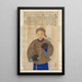 Portrait d'un homme - Jiang Yun — quadro incorniciato alla parete