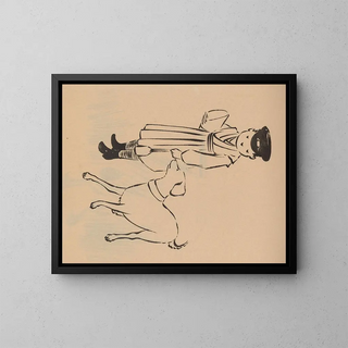 Hogajo PL16 - Jiro Takeuchi — quadro incorniciato alla parete
