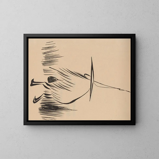 Hogajo Pl17 - Jiro Takeuchi — quadro incorniciato alla parete