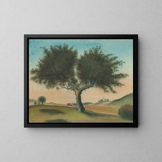 Jlius Schubert - Landscape with a Tree From Lama.webp