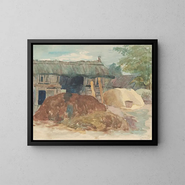 Château à Kisoroszi - John Thain — quadro incorniciato alla parete