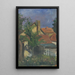 Toits rouges - John Thain — quadro incorniciato alla parete