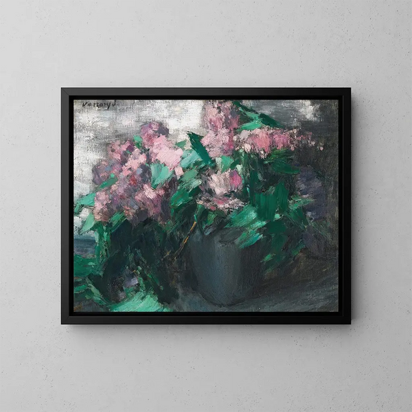 Lilas - János Vaszary — quadro incorniciato alla parete
