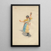 Danseuse de Piešťany - Joža Uprka — quadro incorniciato alla parete
