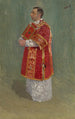 Figura di chierico - Joža Uprka — vista dell’opera