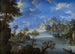 Paesaggio sul bordo del lago - Joachim Patinier — vista dell’opera