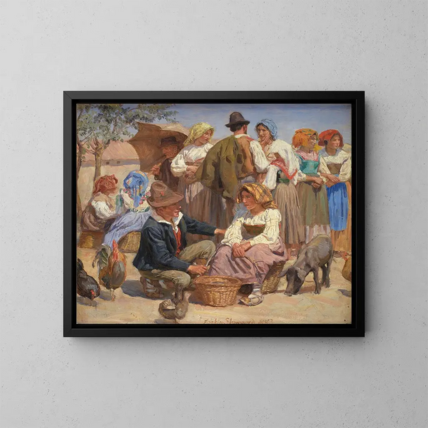 Marqué à Sora - Joakim Skovgaard — quadro incorniciato alla parete