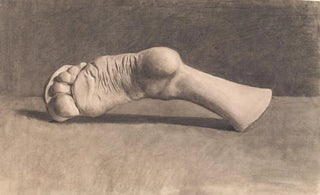Joakim Skovgaard - Tegning Efter Gips En Fod.webp