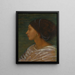 Tête de femme mulâtre - Joanna Mary Wells — quadro incorniciato alla parete