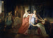 Proculeius che impedisce Cleopatra di pugnalarsi - Joannes Echarius Carolus Alberti — vista dell’opera