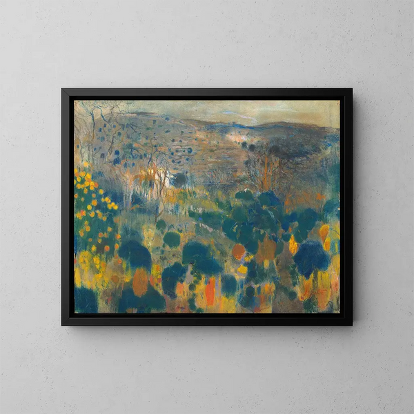Paesaggio - Joaquín Mir Trinxet — quadro incorniciato alla parete