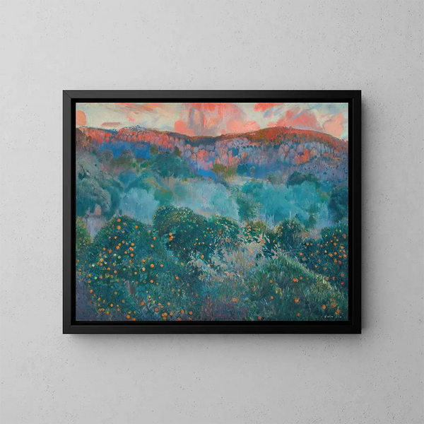 Soller, Maiorca - Joaquín Mir Trinxet — quadro incorniciato alla parete