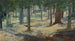 Foresta in autunno - Joaquín Clausell — vista dell’opera