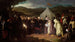 La Pace di Wad-Ras - Joaquín Domínguez Bécquer — vista dell’opera