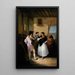 Maja et le torero - Joaquín Domínguez Bécquer — quadro incorniciato alla parete