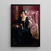 Clotilde in abito da sera - Joaquín Sorolla — quadro incorniciato alla parete