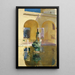 Étang de Charles V Alcazar Séville - Joaquín Sorolla — quadro incorniciato alla parete