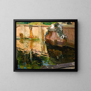 Joaqun Sorolla - La Fuente De Los Caballos La Granja The Horses Fountain La Granja.webp