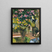 Lauriers roses dans la cour de la maison des artistes - Joaquín Sorolla — quadro incorniciato alla parete